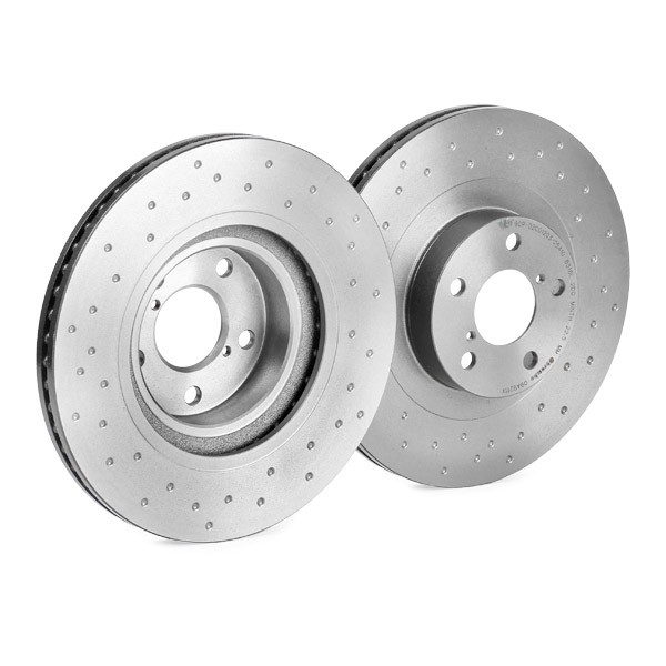 Disco do freio dianteiro 09A9211X Brembo