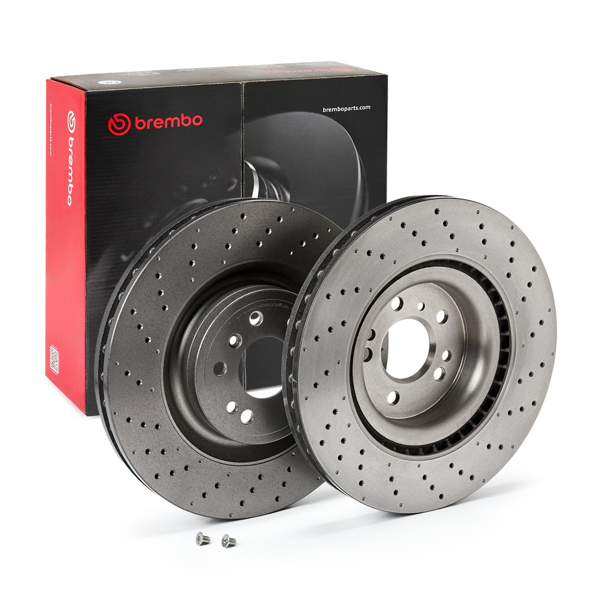 Disco do freio dianteiro 09A95821 Brembo