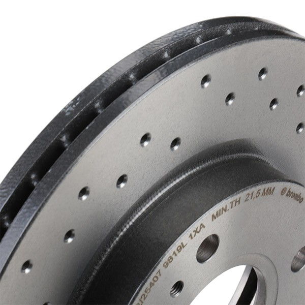 Disco do freio dianteiro Brembo 09A9682X