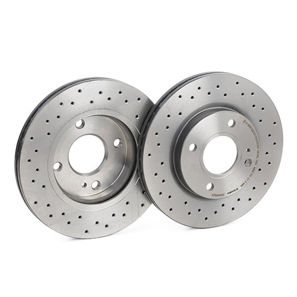 Disco do freio dianteiro 09A9682X Brembo