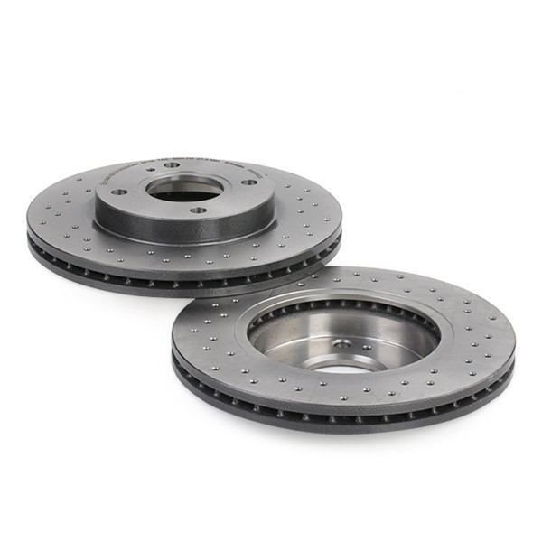 Disco do freio dianteiro 09A9682X Brembo