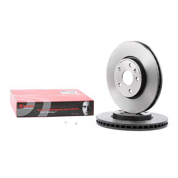 09A97111 Brembo Disco do freio dianteiro
