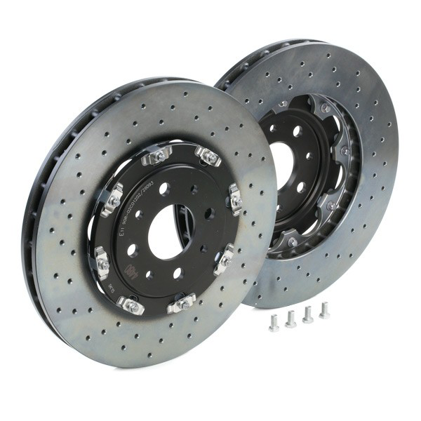 Compre 09B08513 Brembo Disco do freio dianteiro