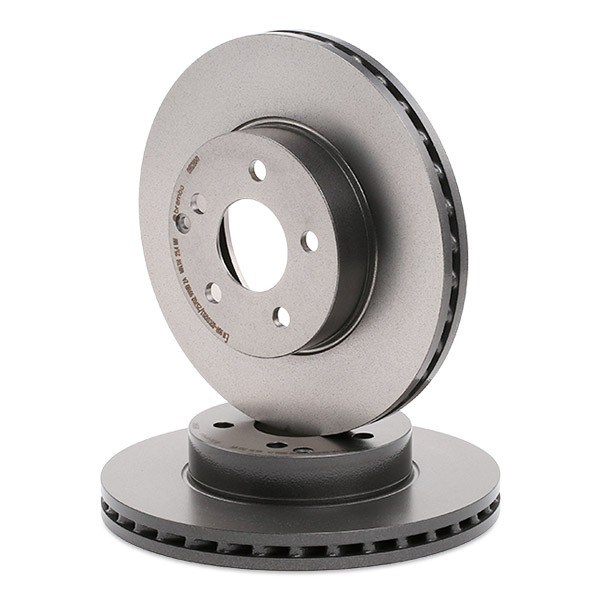 Disco do freio dianteiro 09B28041 Brembo