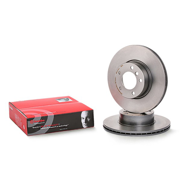 Disco do freio dianteiro 09B33721 Brembo