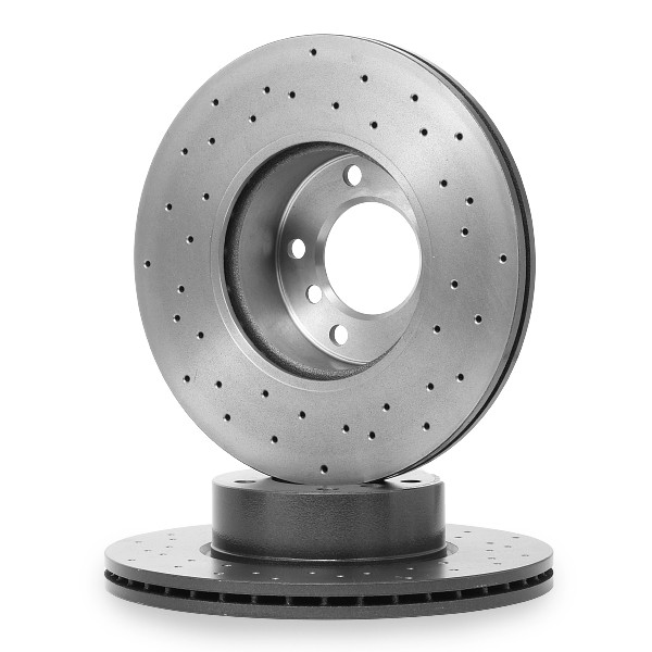 Disco do freio dianteiro Brembo 09B3372X