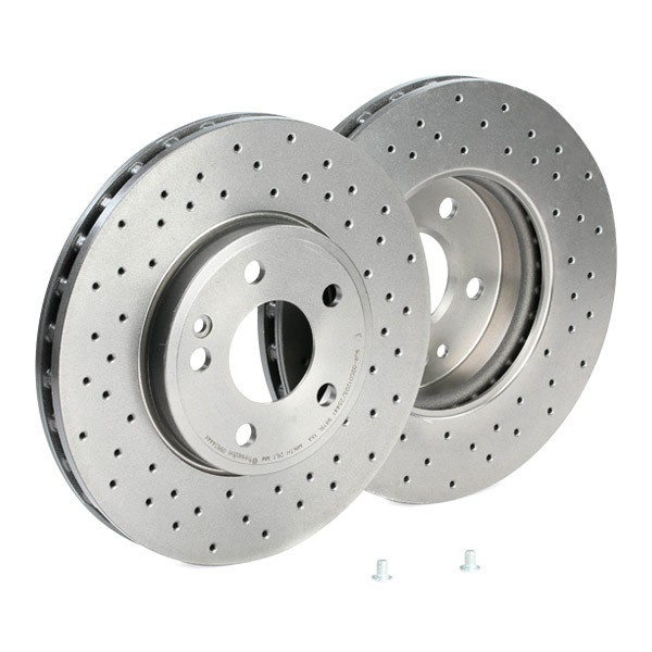 Disco do freio dianteiro Brembo 09B3444X