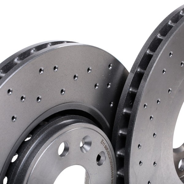 Compre 09B3521X Brembo Disco do freio dianteiro