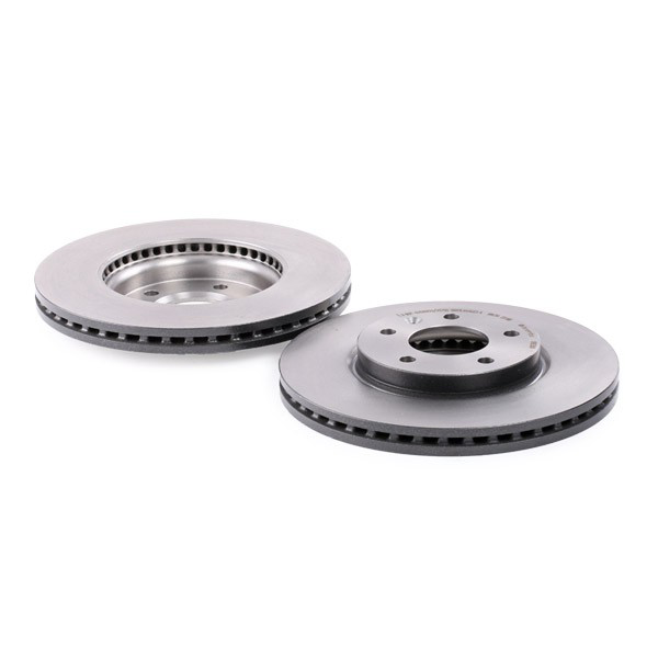 Disco do freio dianteiro 09B35611 Brembo