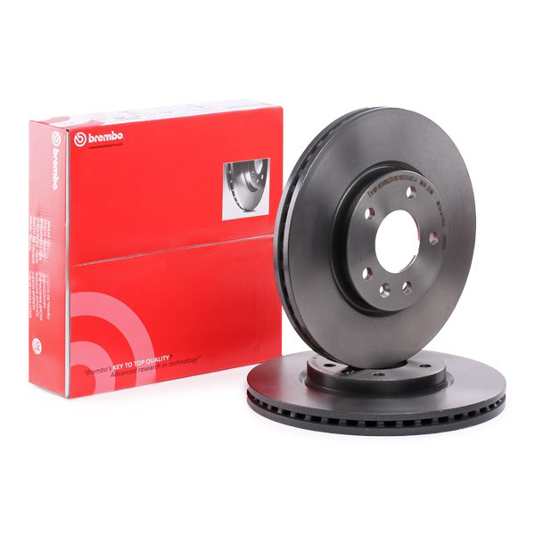 Compre 09B35611 Brembo Disco do freio dianteiro