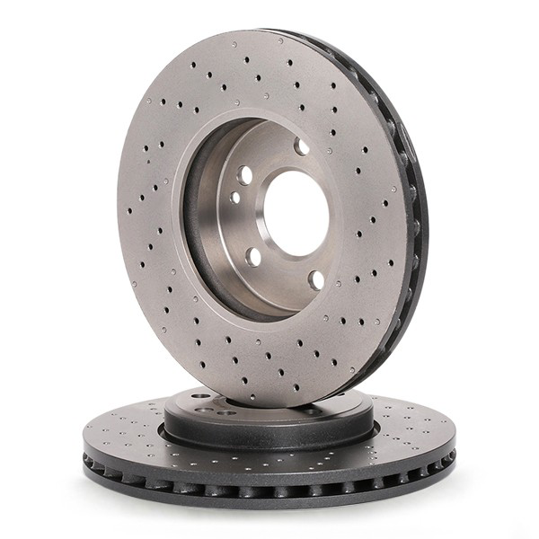Compre 09B43651 Brembo Disco do freio dianteiro