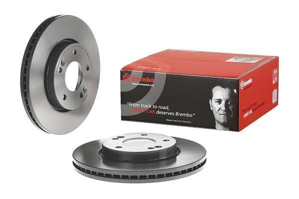 Compre 09B55111 Brembo Disco do freio dianteiro