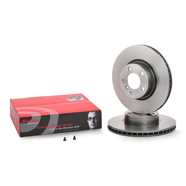 Disco do freio dianteiro Brembo 09B57011