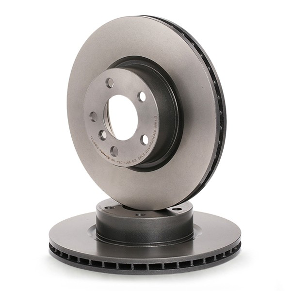 Disco do freio dianteiro 09B57011 Brembo