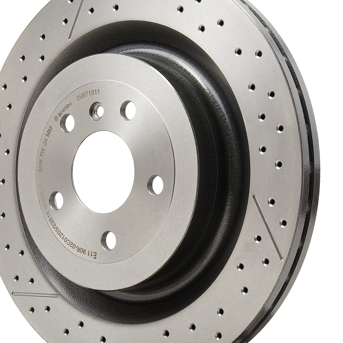 09B71011 Brembo Disco do freio traseiro
