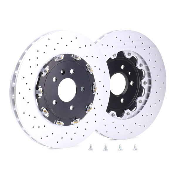 Disco do freio dianteiro Brembo 09B78113