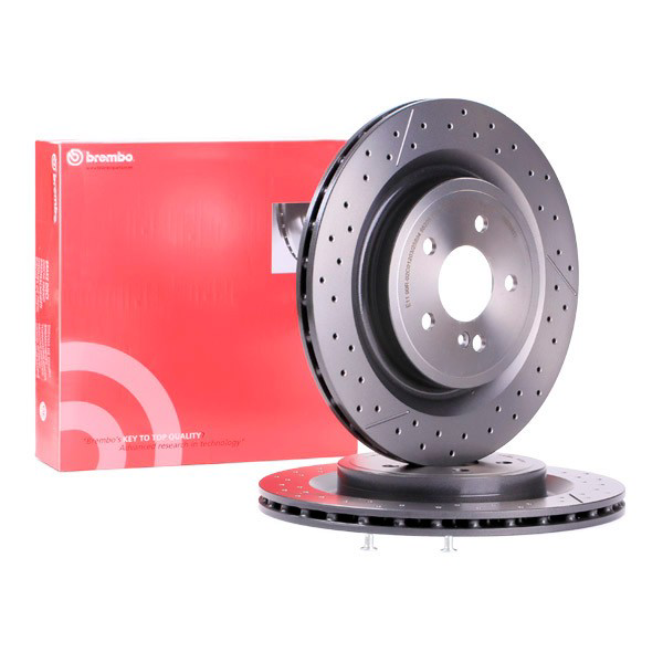 Compre 09B78811 Brembo Disco do freio traseiro