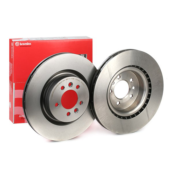 Disco do freio dianteiro 09B85811 Brembo