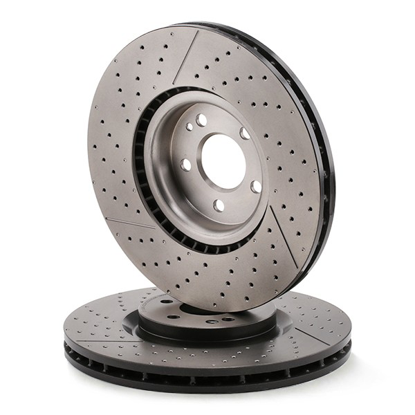Disco do freio dianteiro 09B91311 Brembo