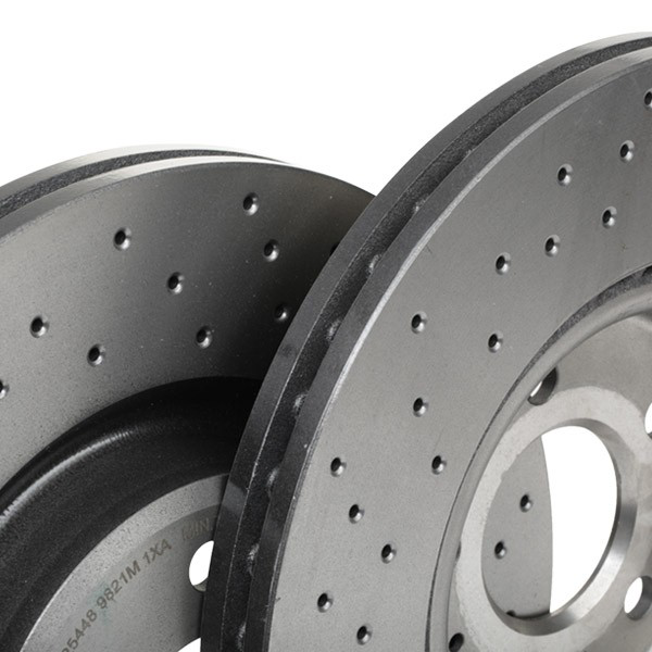 Disco do freio dianteiro 09B9701X Brembo