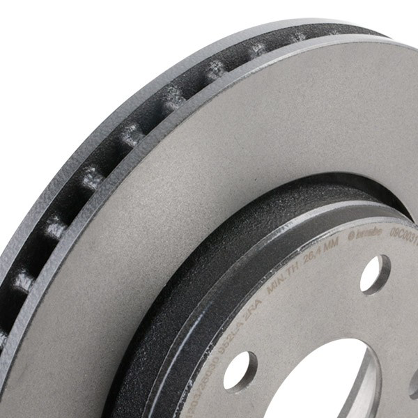 Disco do freio dianteiro 09C00311 Brembo