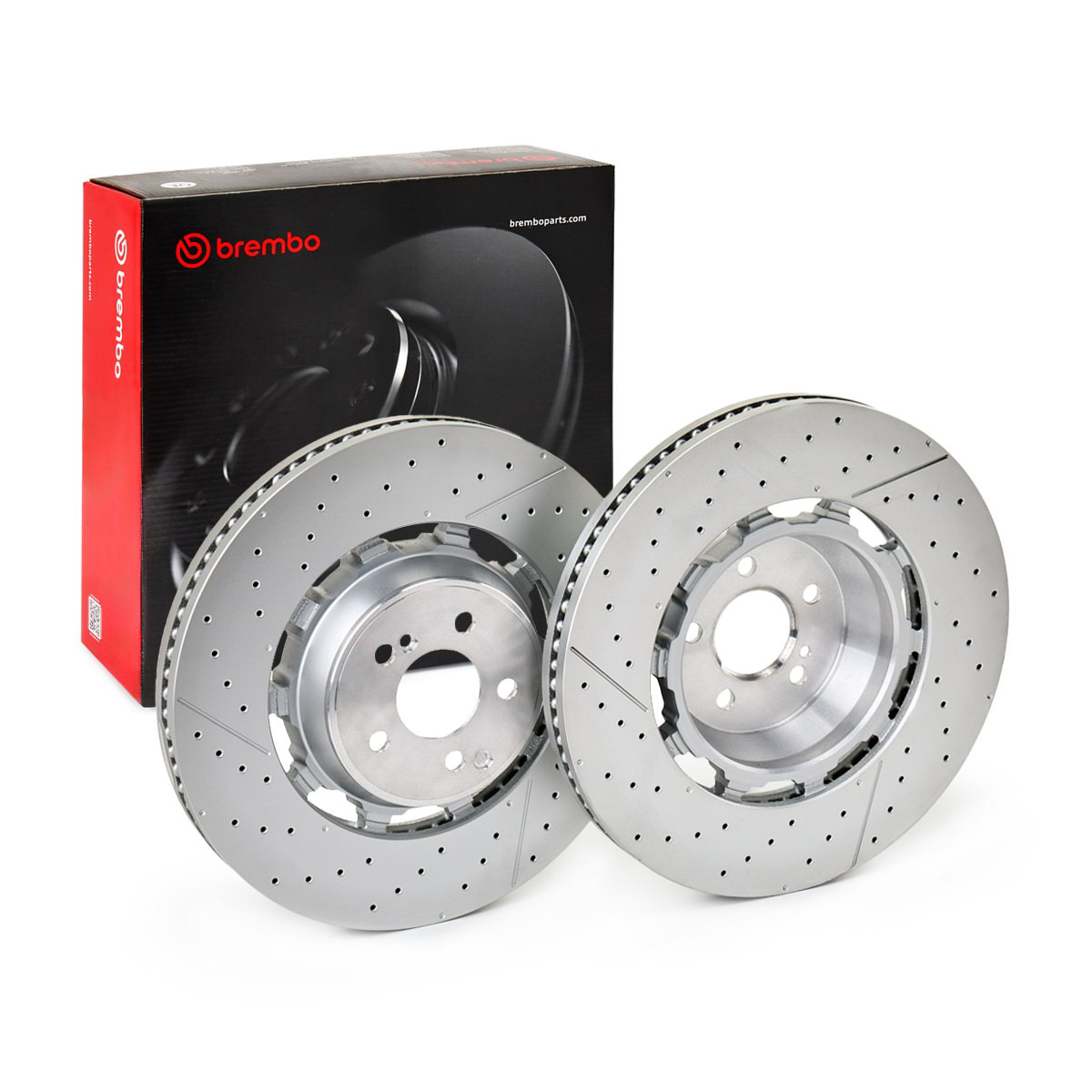 Disco do freio dianteiro 09C12733 Brembo