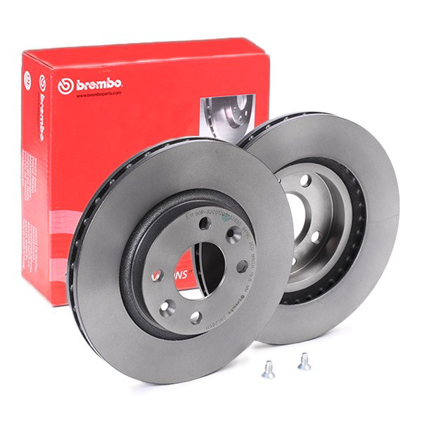 Disco do freio dianteiro Brembo 09C28511