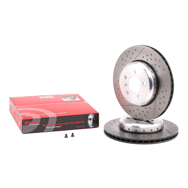 Disco do freio traseiro Brembo 09C39513