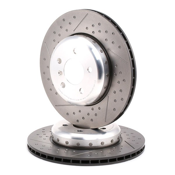 Disco do freio traseiro 09C39513 Brembo