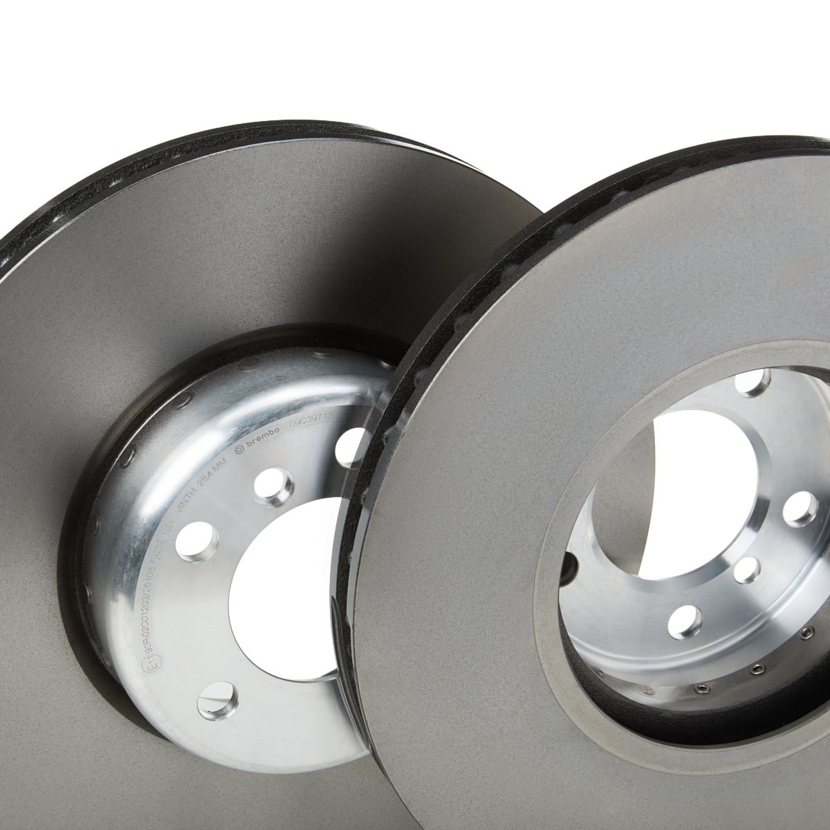 Compre 09C39713 Brembo Disco do freio dianteiro