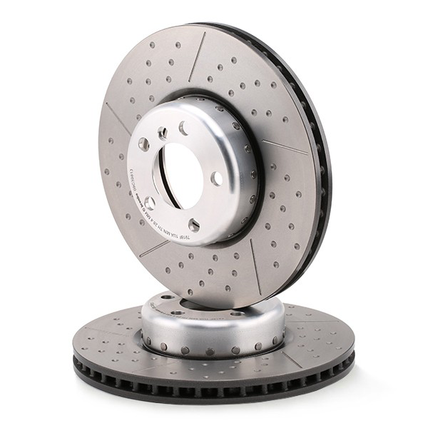 Compre 09C39813 Brembo Disco do freio dianteiro