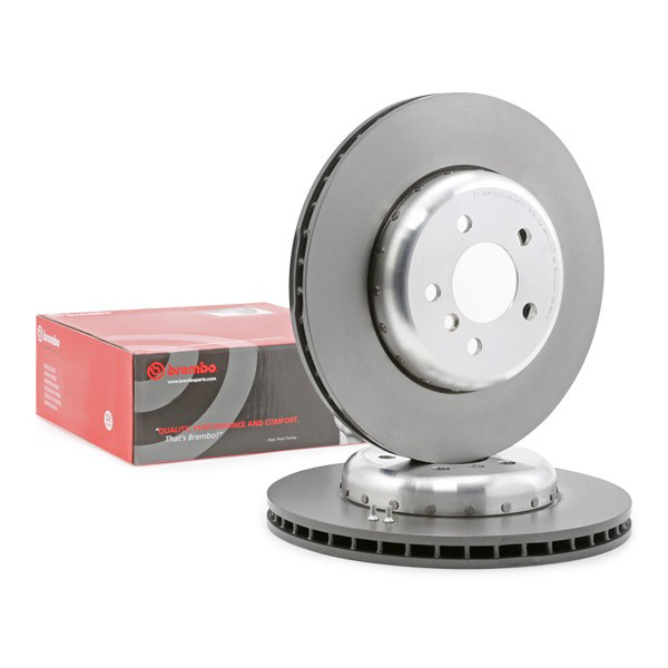 Disco do freio dianteiro 09C40913 Brembo