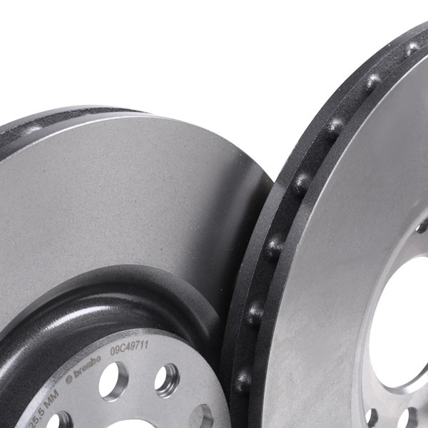 Compre 09C49711 Brembo Disco do freio dianteiro