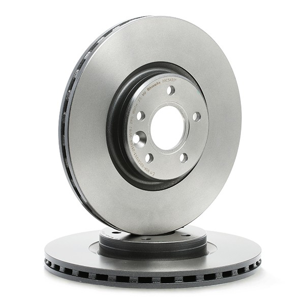 Disco do freio dianteiro Brembo 09C54221