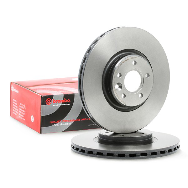 Disco do freio dianteiro 09C54221 Brembo