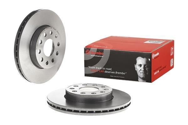 Disco do freio dianteiro 09C54711 Brembo