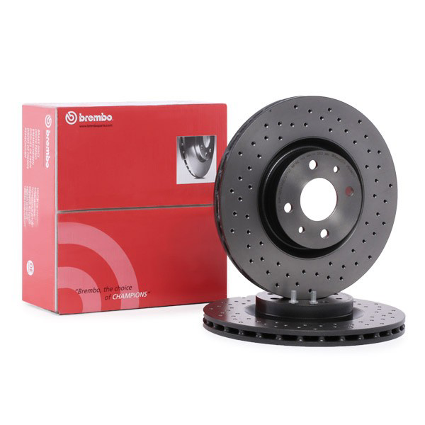 Disco do freio dianteiro 09C64511 Brembo