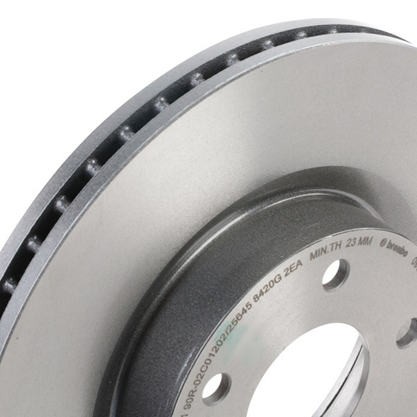 09C65211 Brembo Disco do freio dianteiro