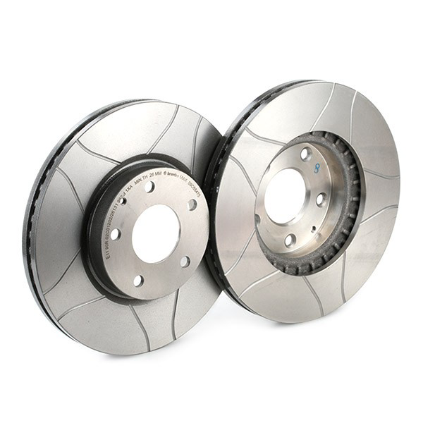 Disco do freio dianteiro 09C65475 Brembo