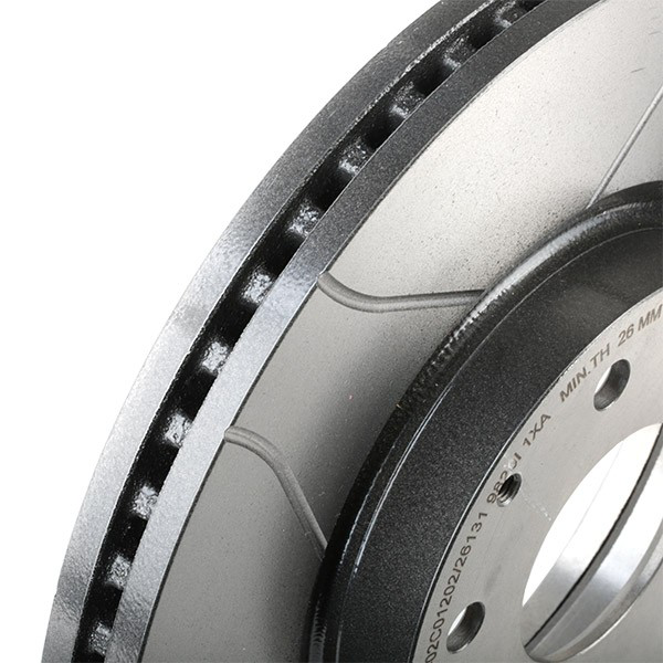 Compre 09C65475 Brembo Disco do freio dianteiro