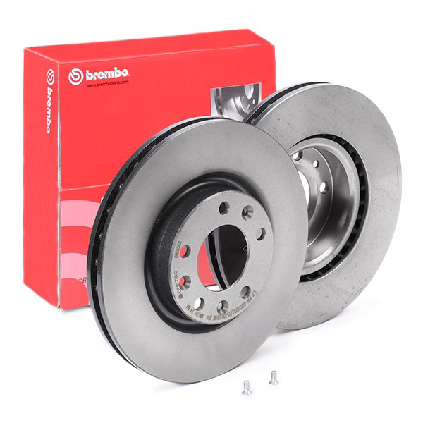Disco do freio dianteiro 09C65811 Brembo