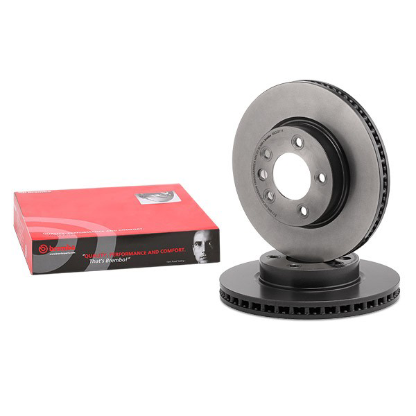 Disco do freio dianteiro Brembo 09C88111