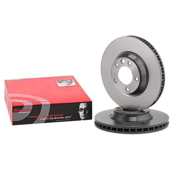 Disco do freio dianteiro 09C88211 Brembo