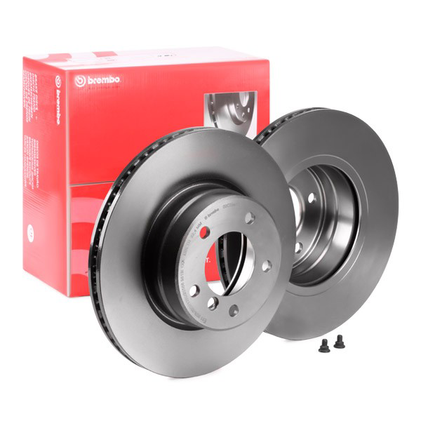 Disco do freio dianteiro 09C89411 Brembo