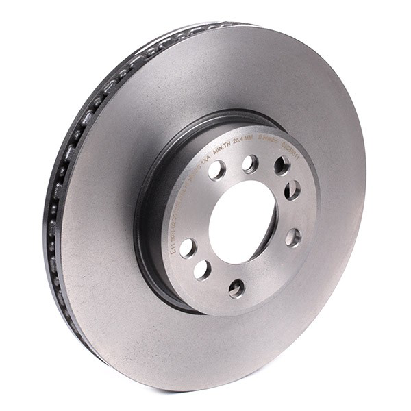 Disco do freio dianteiro 09C89611 Brembo