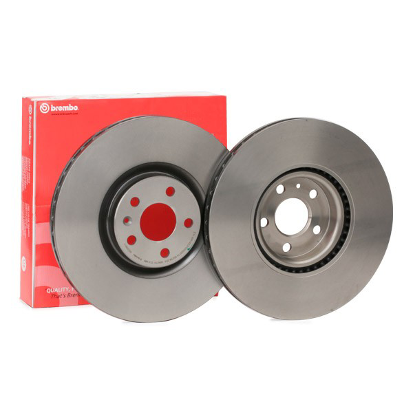 Disco do freio dianteiro 09C93611 Brembo