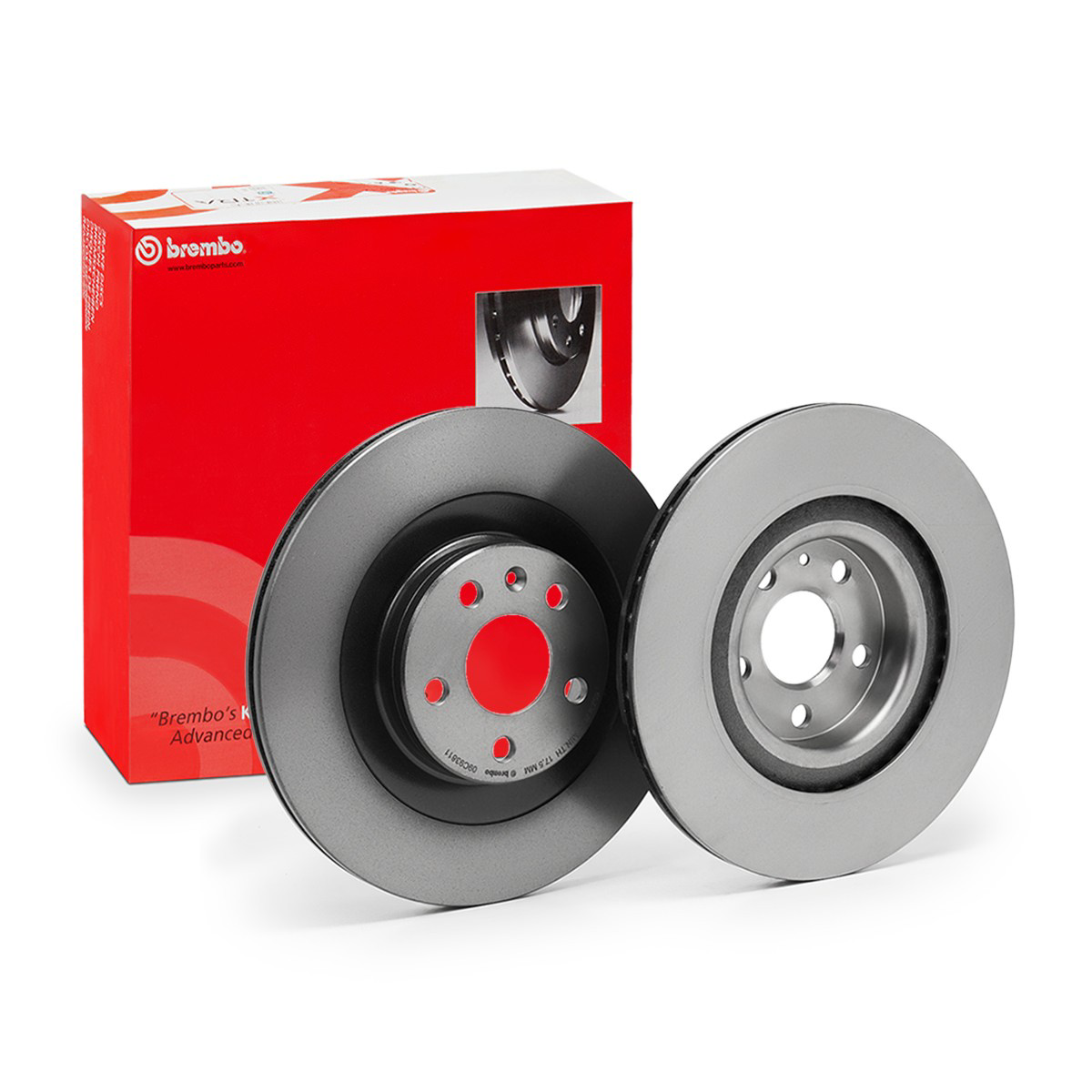 Disco do freio traseiro Brembo 09C93811