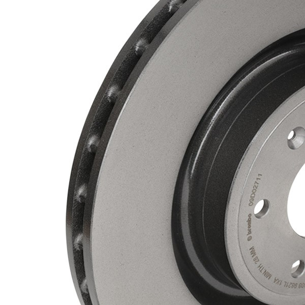 Compre 09D02711 Brembo Disco do freio dianteiro