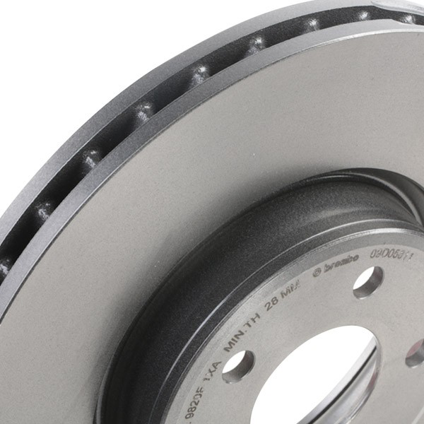 Disco do freio dianteiro 09D05811 Brembo