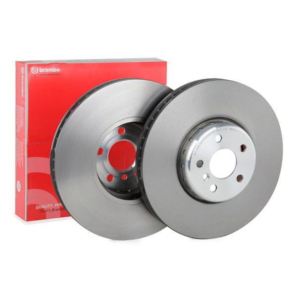 Disco do freio dianteiro 09D09513 Brembo